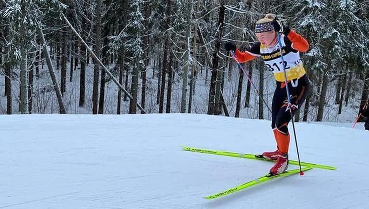 Hedvig Altmäe alustas suusasarja võidukalt.