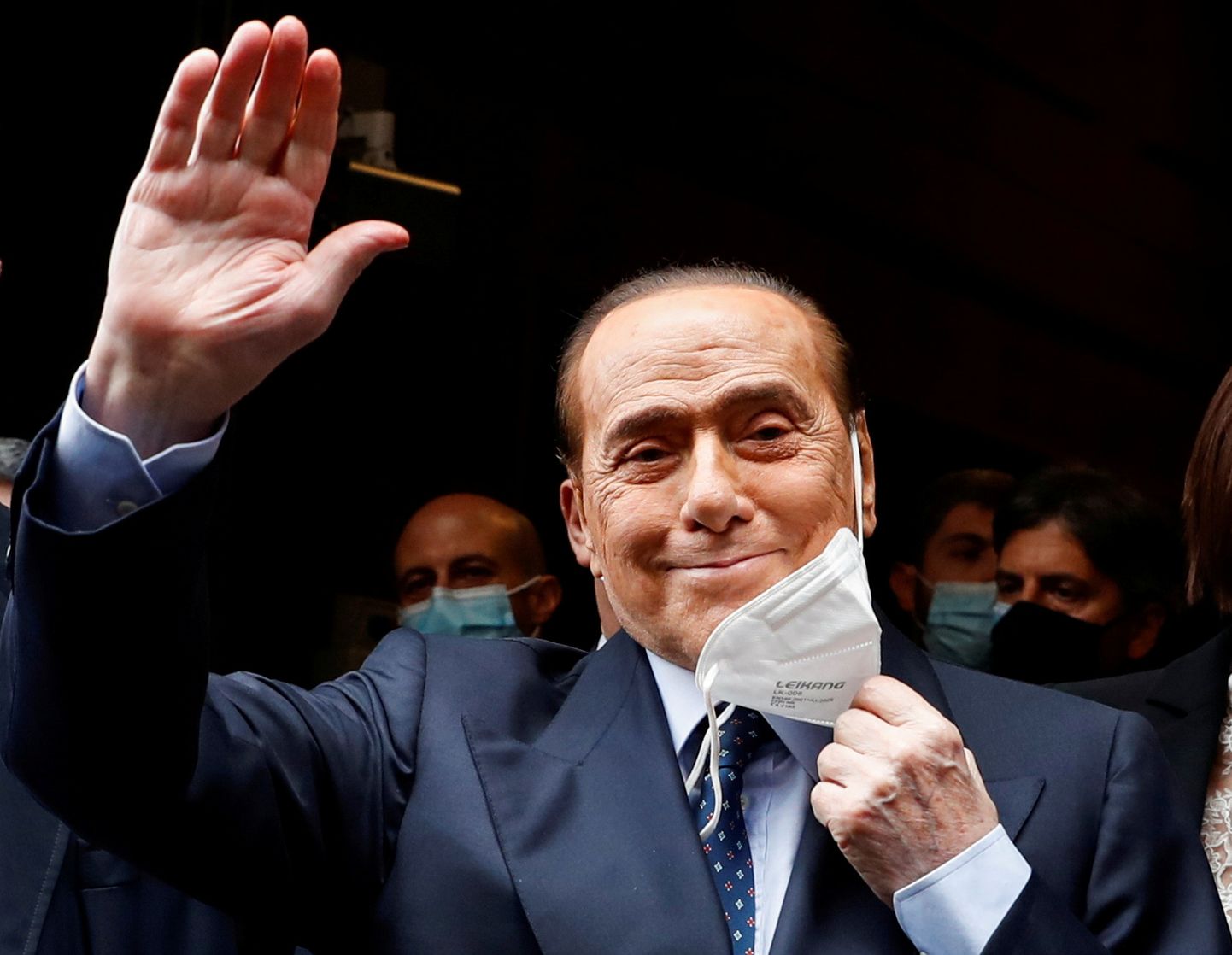 Endine Itaalia peaminister Silvio Berlusconi.