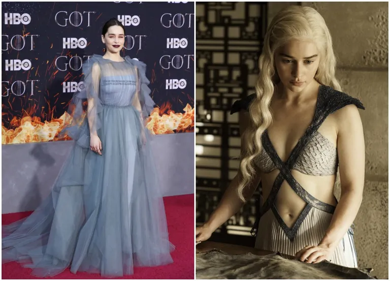 Emilia Clarke ehk Daenerys Targaryen.