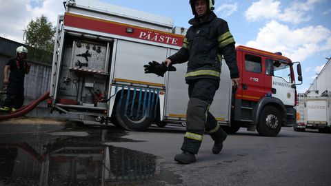 В Таллинне хулиган поджег почтовый ящик школы