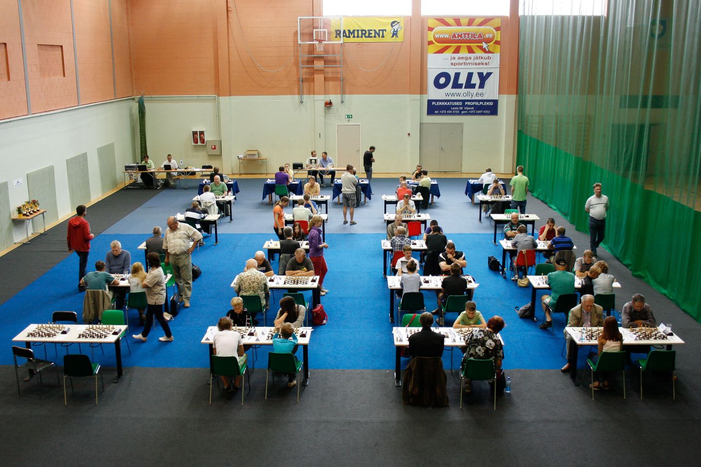 Viljandi spordihoones peetaval turniiril osaleb 70 maletajat.