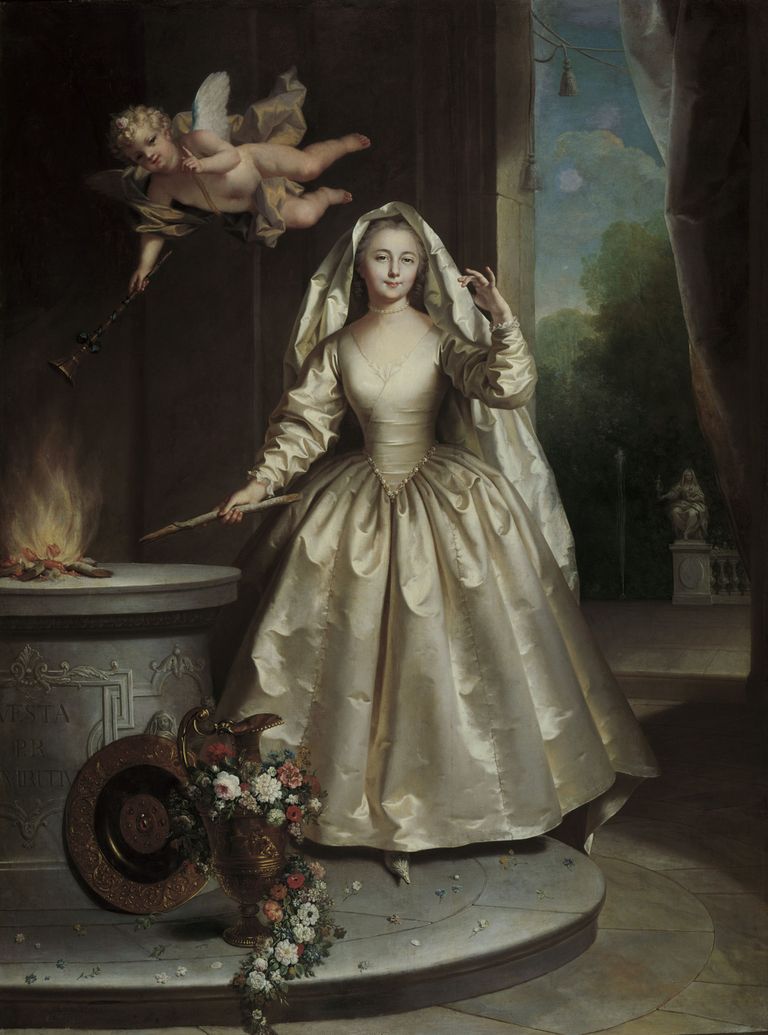 J.Raoux, Marie F. Perdrigeon'i portree