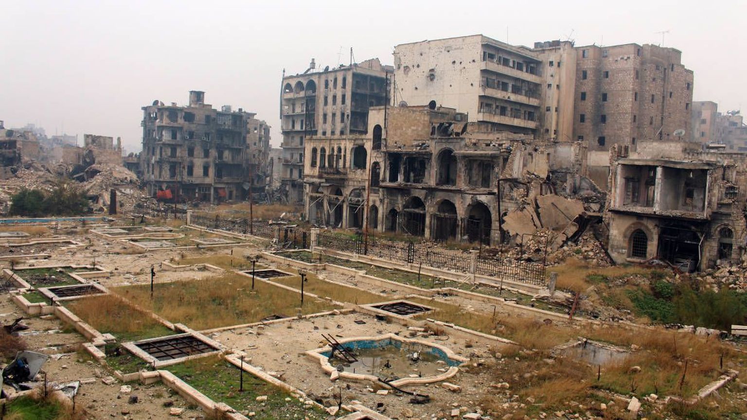 Aleppo idapiirkonnas.