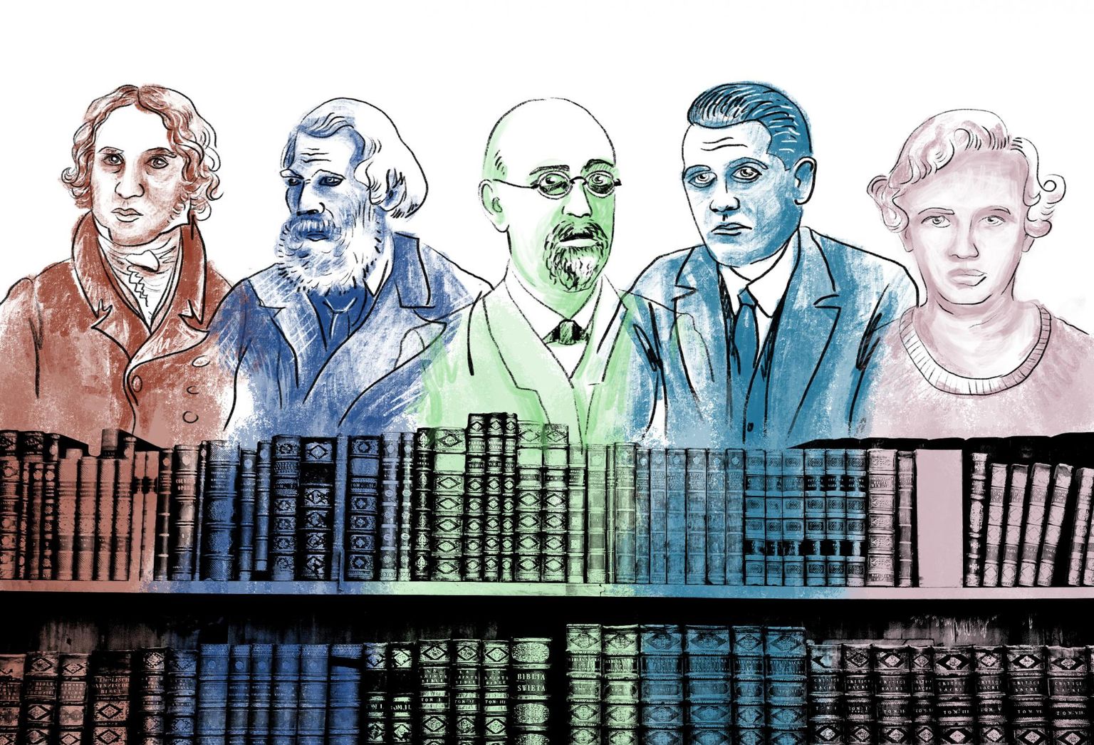 Ülikooli raamatukogu ajalugu on kujundanud paljud, iseäranis direktorid Karl Morgenstern, Emil Anders, Aleksandr Rastorgujev, Friedrich Puksoo ja Laine Peep.