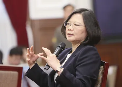 Taiwani president Tsai Ing-wen.
