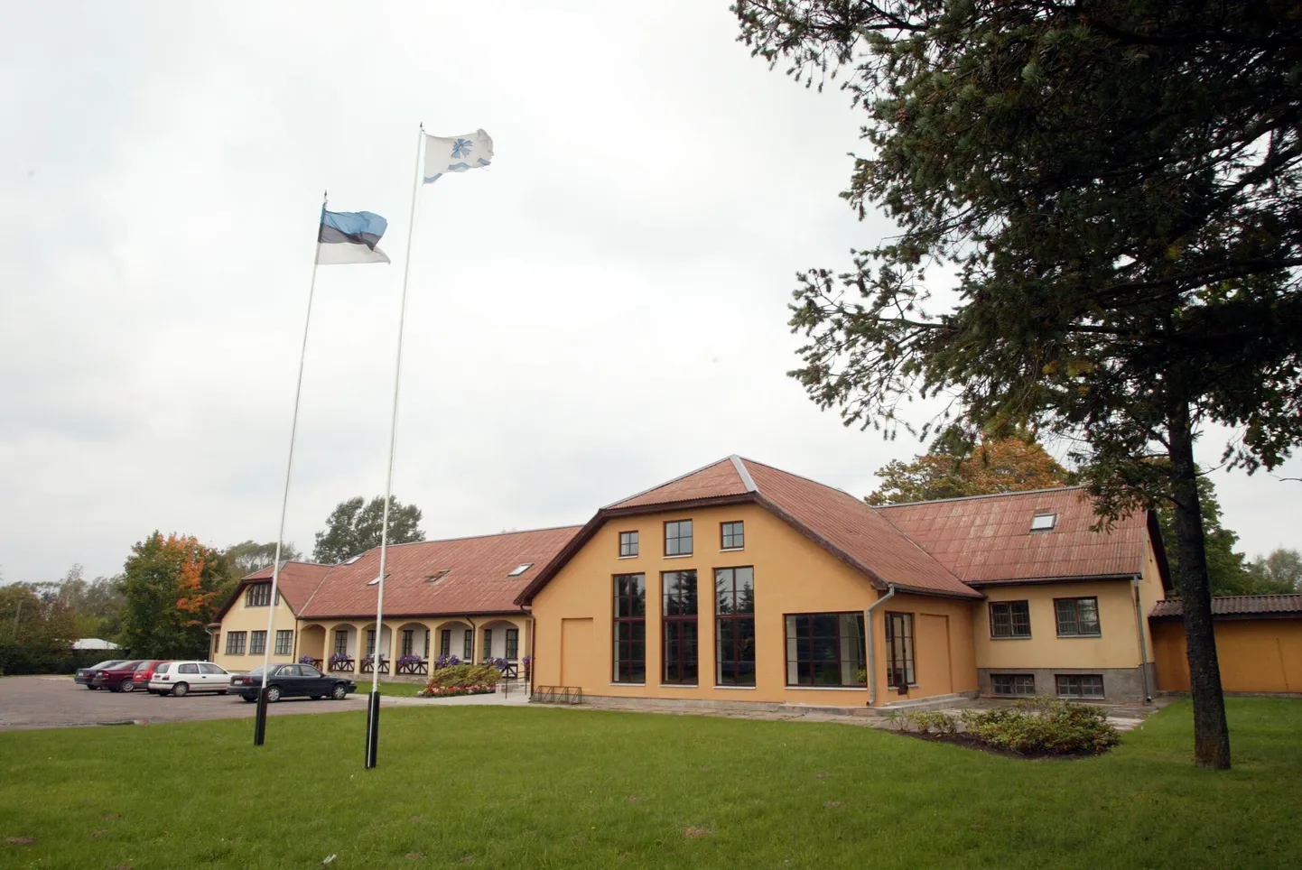 Tartu vallavalitsuse maja Kõrvekülas.