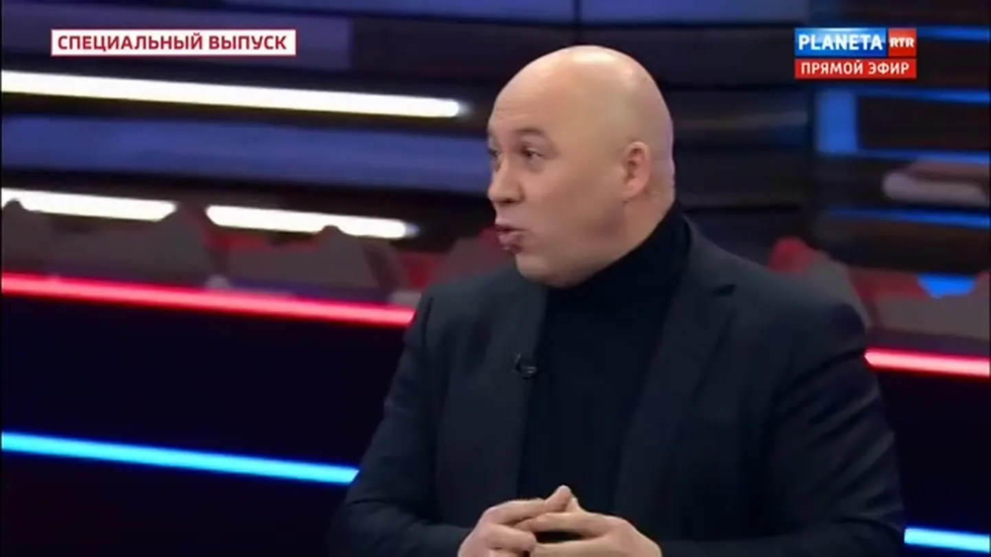 Фрагмент пропагандистской передачи