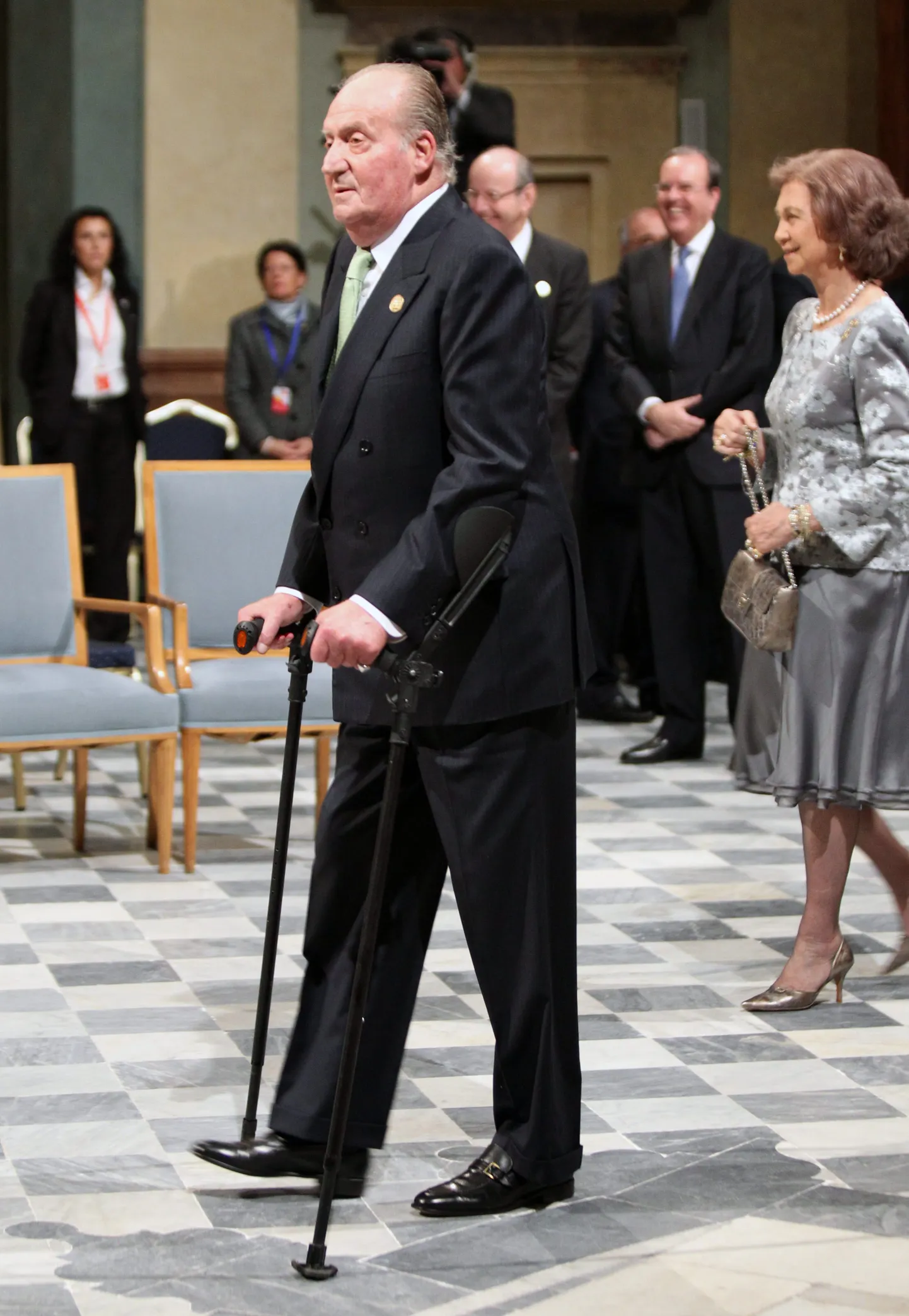 Hispaania kuningas Juan Carlos.