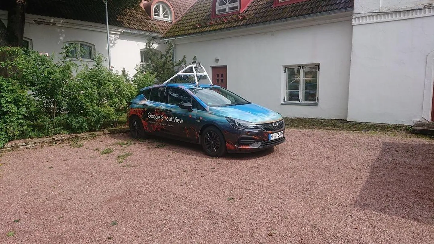 Google Street View&#39; autode katusel on seadmed, mis pildistavad tänavaid ja teid. HIljem on tulemust võimalik näha Google Mapsi rakenduses.