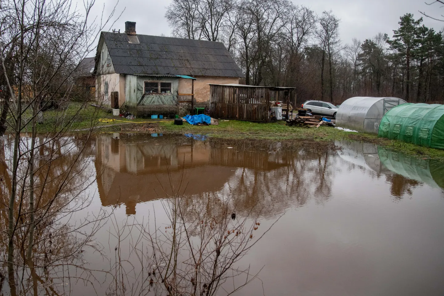 Наводнение в Адажи, январь 2023 года