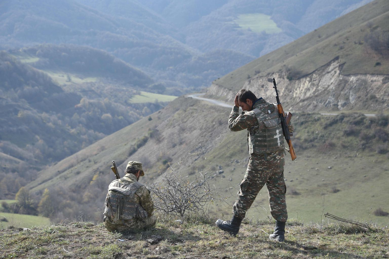 Reservistid Mägi-Karabahhis.