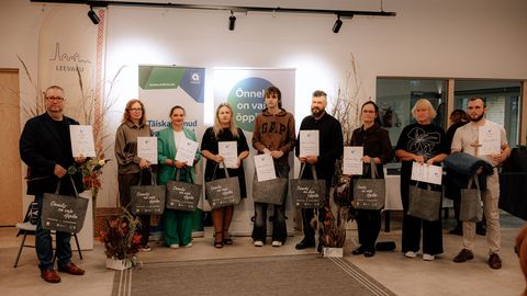 Aasta õppija tuli koduseinte vahelt välja