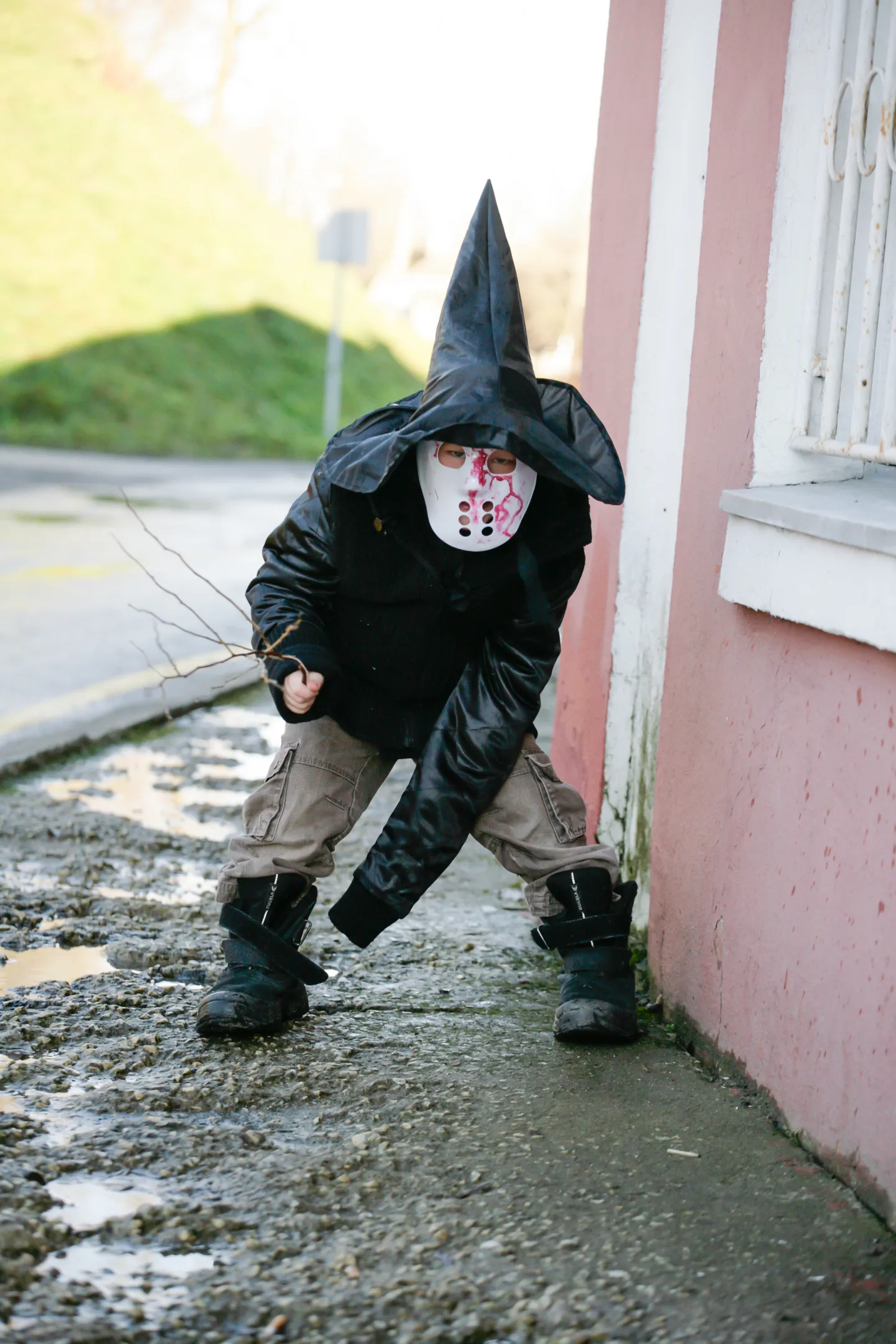 Mõni mardisant on oma kostüümi valimisel saanud inspiratsiooni uuema aja pühast Halloweenist.