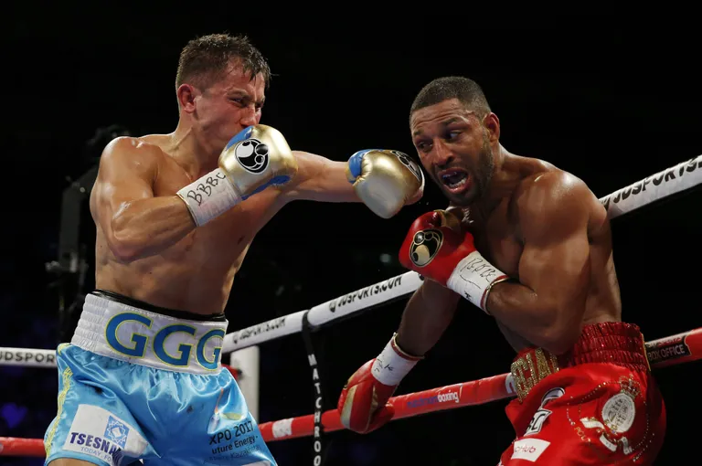 Gennadi Golovkin (vasakul). Foto: