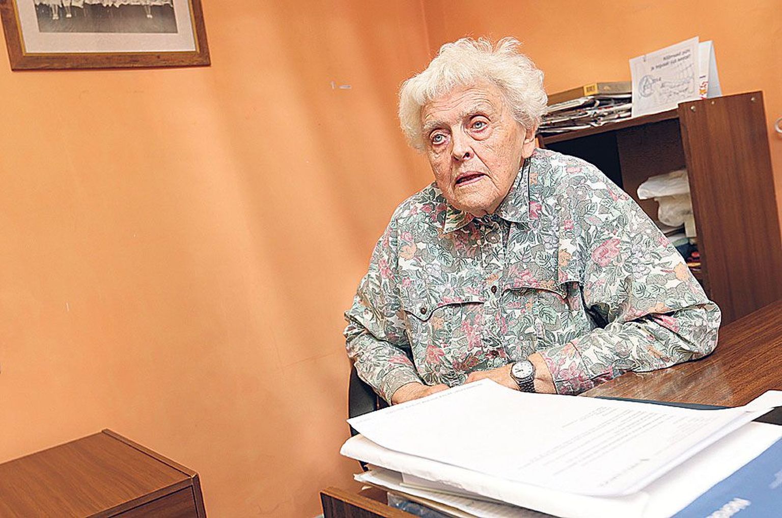 Tartlane Linda Poots oli sõja lõpus õhukaitsenoor, kes pidi märtsipommitamise ajal minema kogunemispunkti.