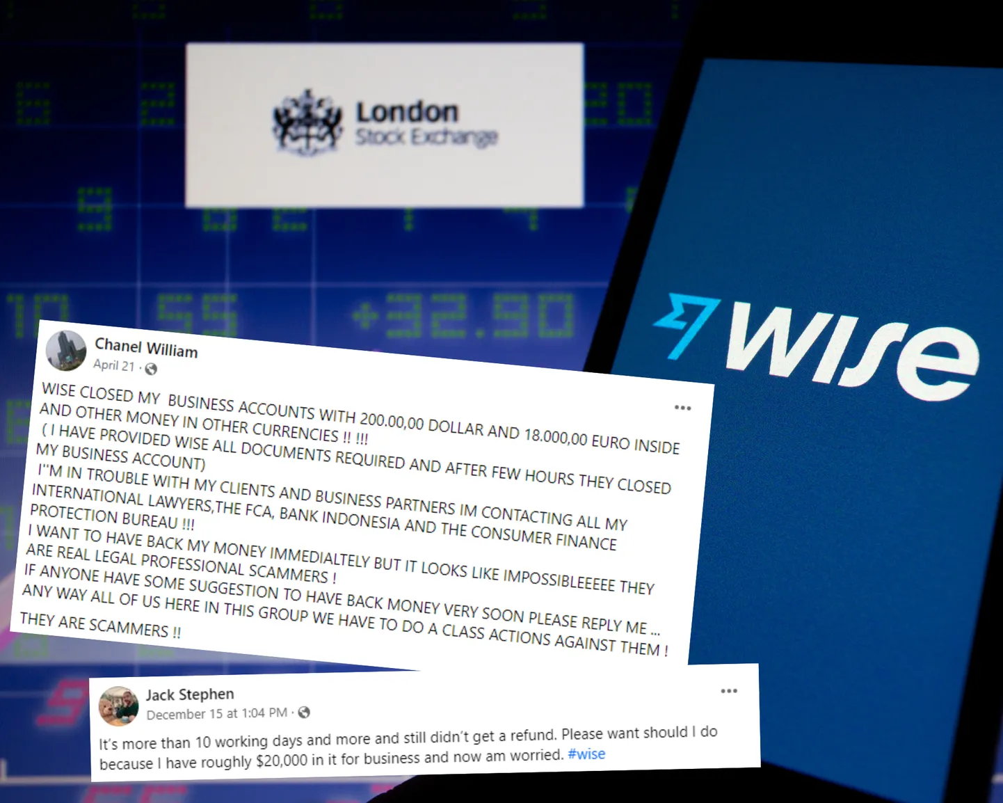 Обманутые клиенты Wise.