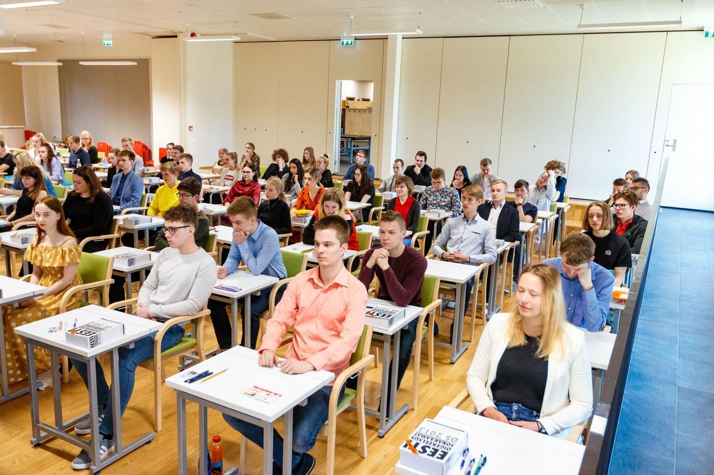 Põlva gümnaasiumis tegi eesti keele riigieksamit 78 abiturenti. 