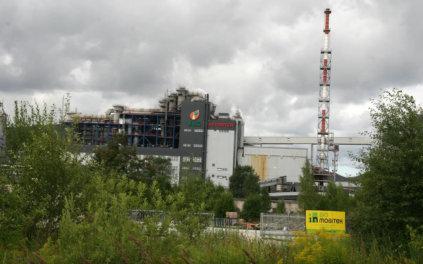 VKG tööstuskompleks Kohtla-Järvel.