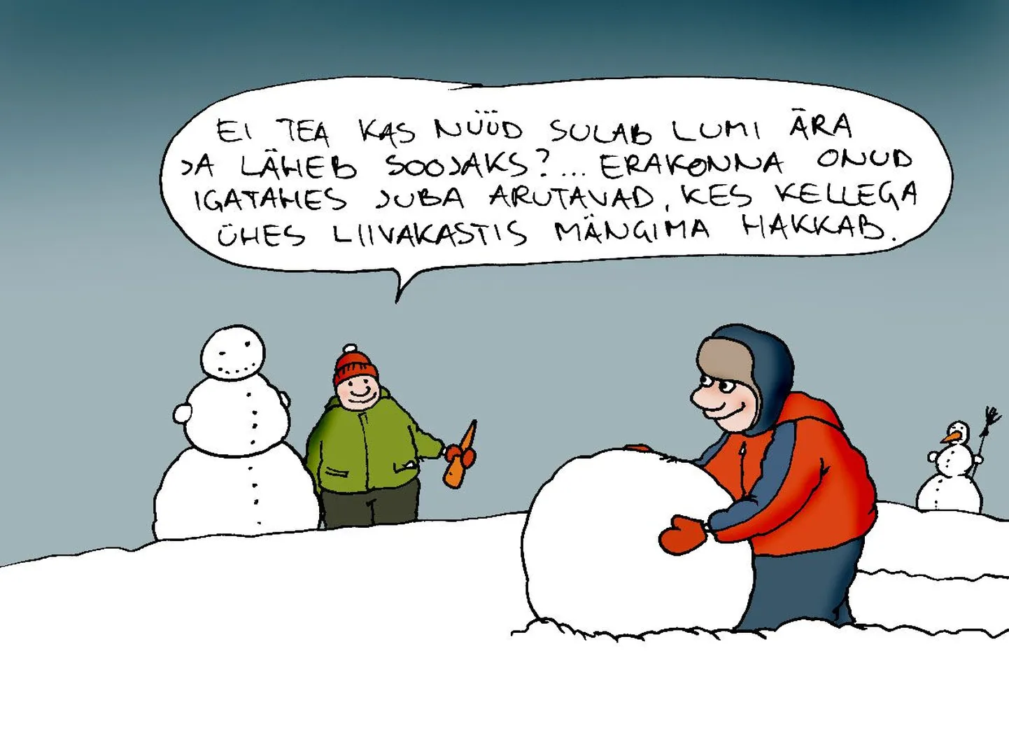 Riigikogu valimised ja kevade tulek.