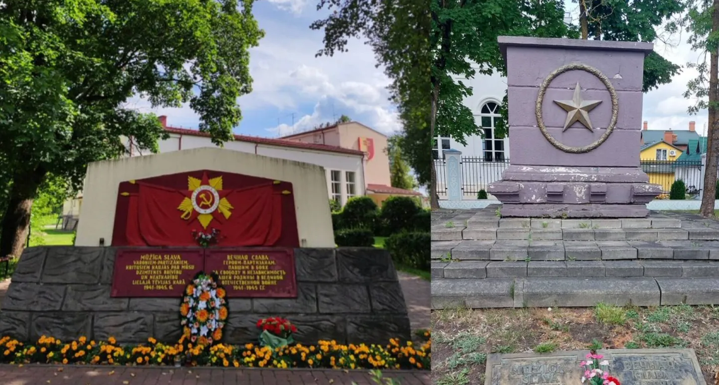Zilupē un citviet aizvien “gozējas” okupācijas režīma monumenti