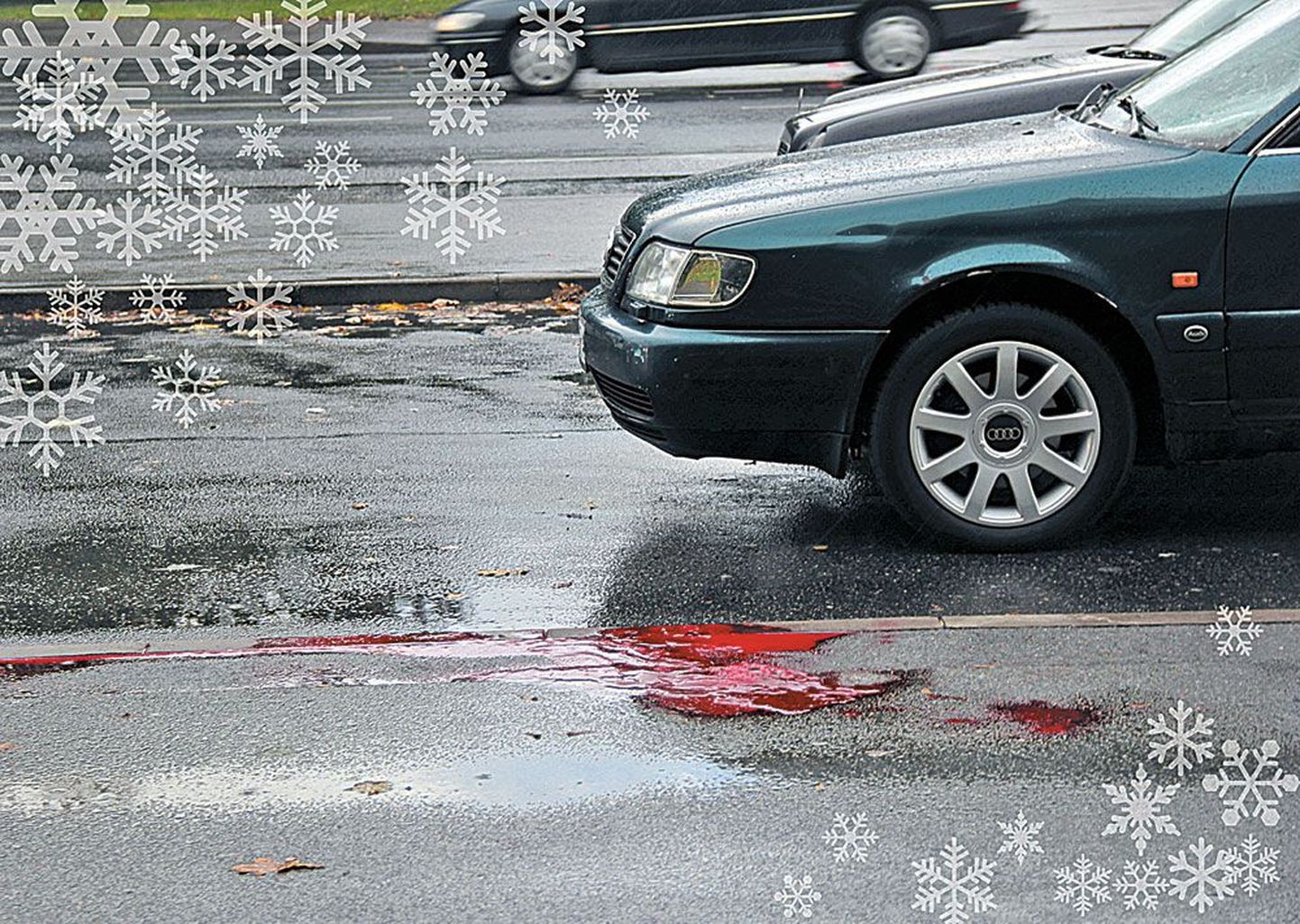 Sellise jõulukaardi said politseilt mullu tuhat liiklusreegleid enim rikkunud inimest.