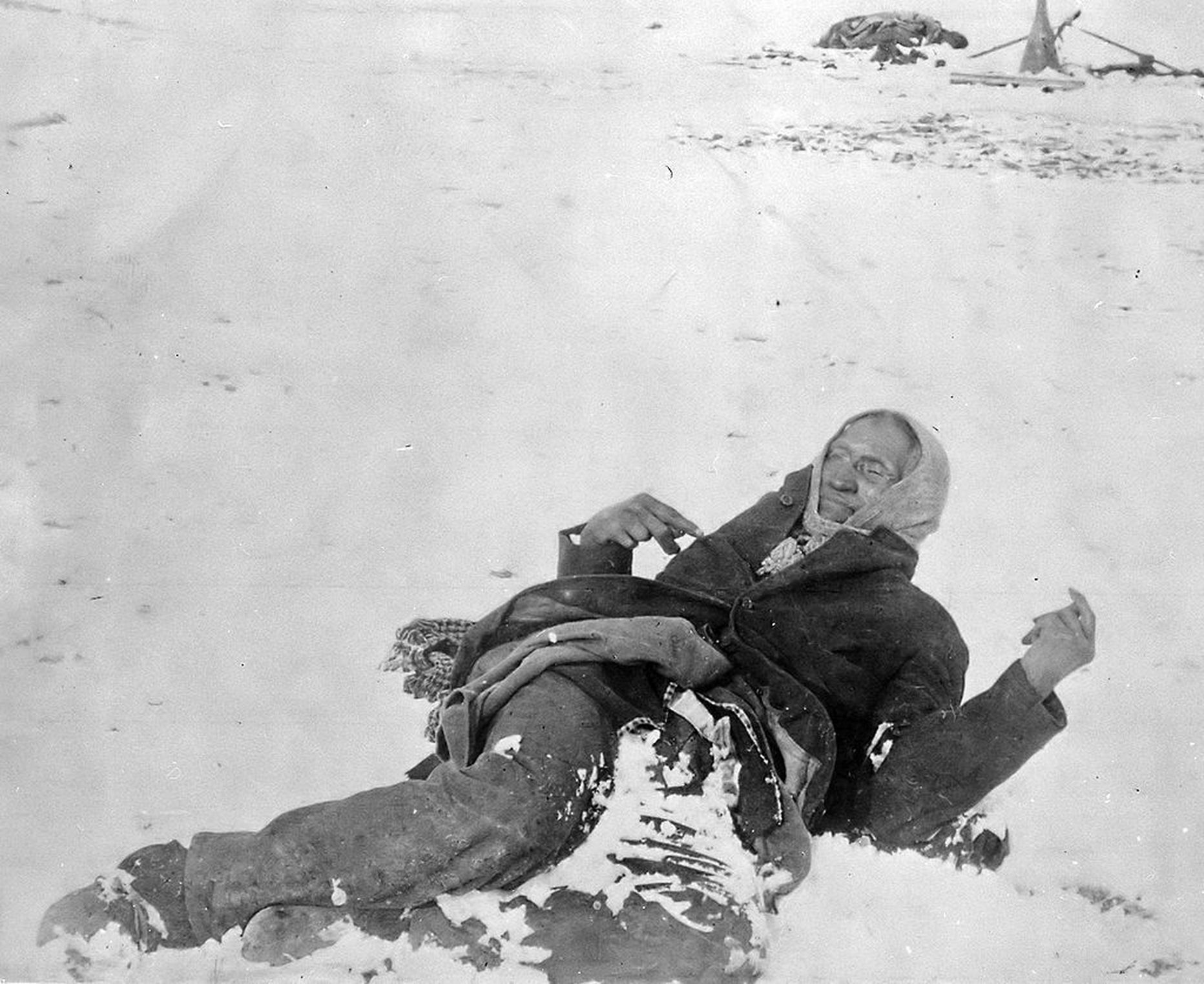 Wounded Knee veresaunas surma saanud indiaanipealik Tähniline Põder.