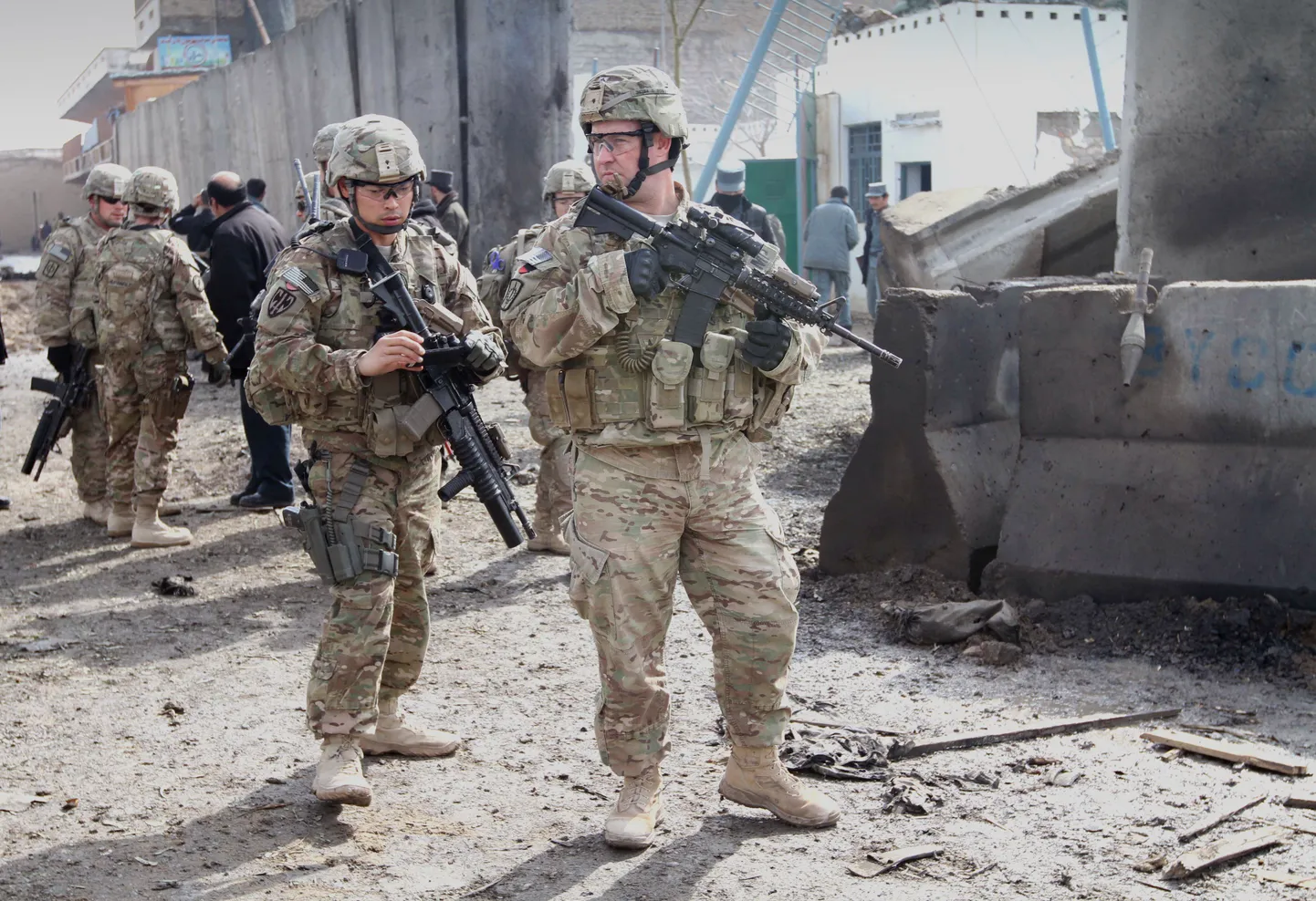 USA sõdurid Kandaharis. Foto on illustratiivne.