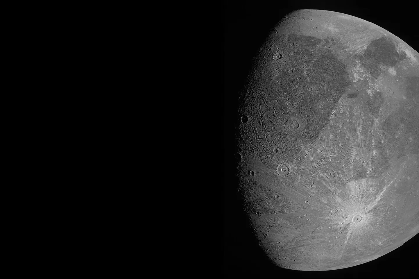 Jupiteri suurim kuu Ganymedes
