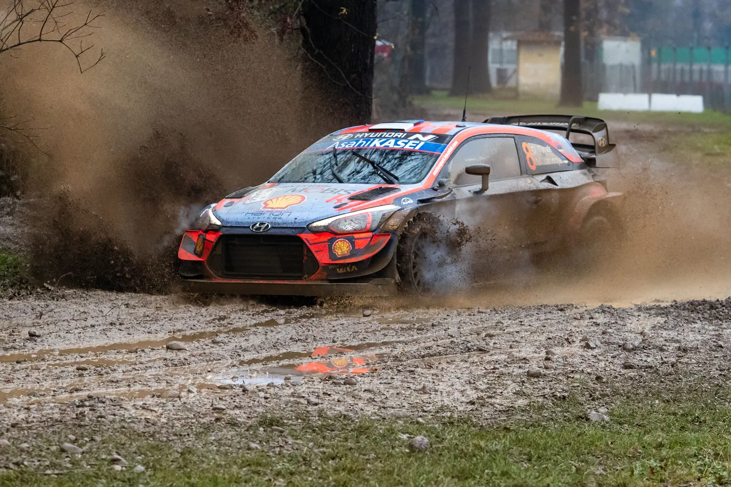 Ott Tänak ja Martin Järveoja 2020. aastal Monza rallil.