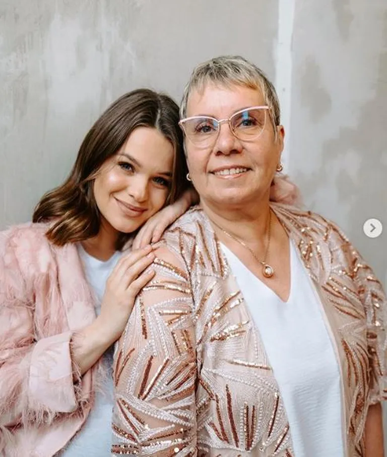 Геттер Яаани с матерью