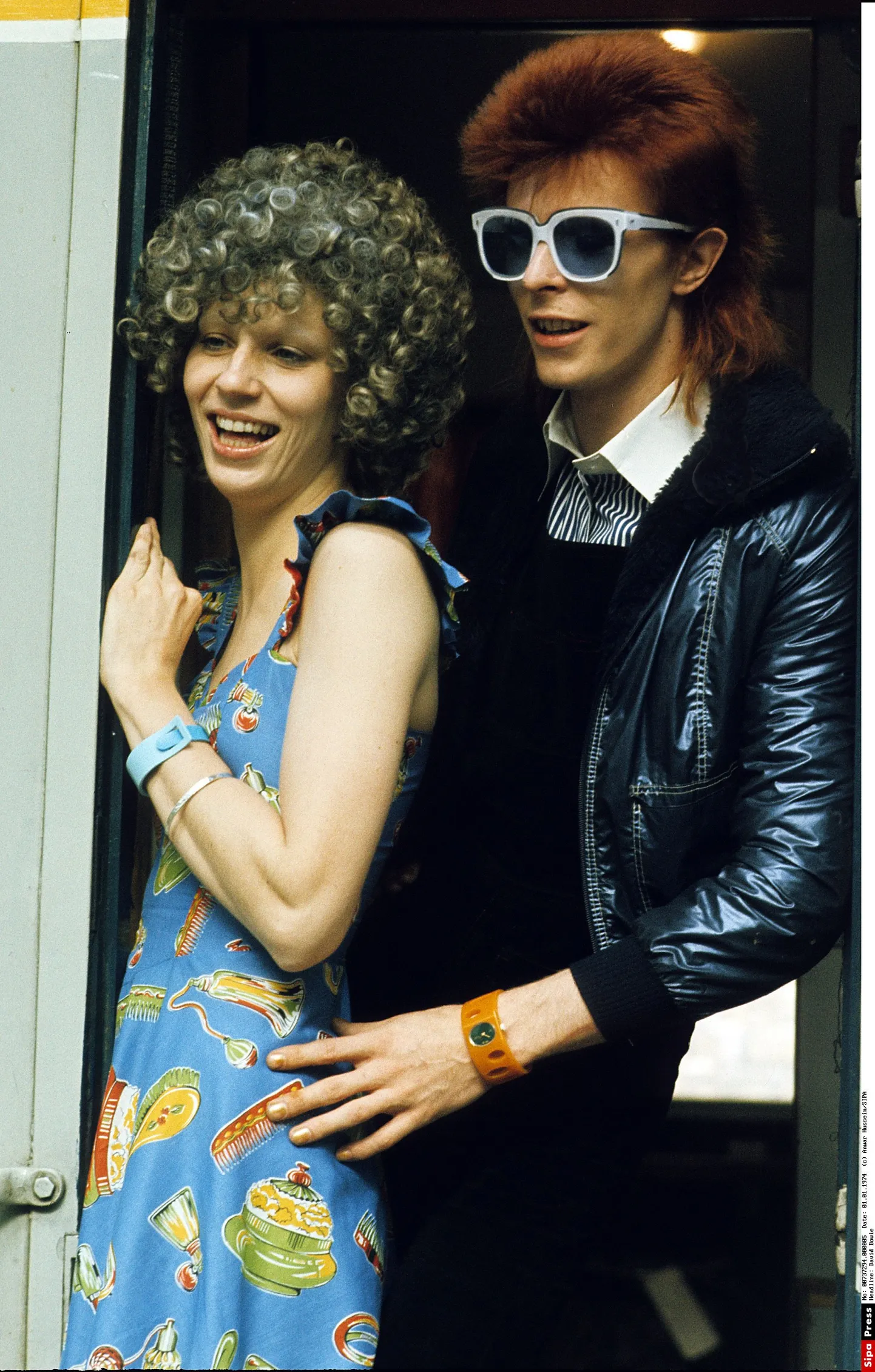 Angie Bowie ja David Bowie 1974. aastal