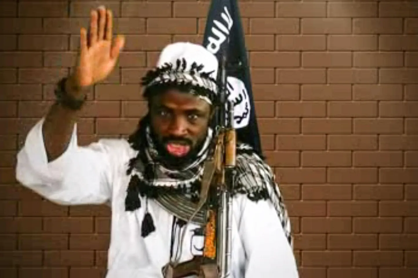 Boko Harami liider Abubakar Shekau.
