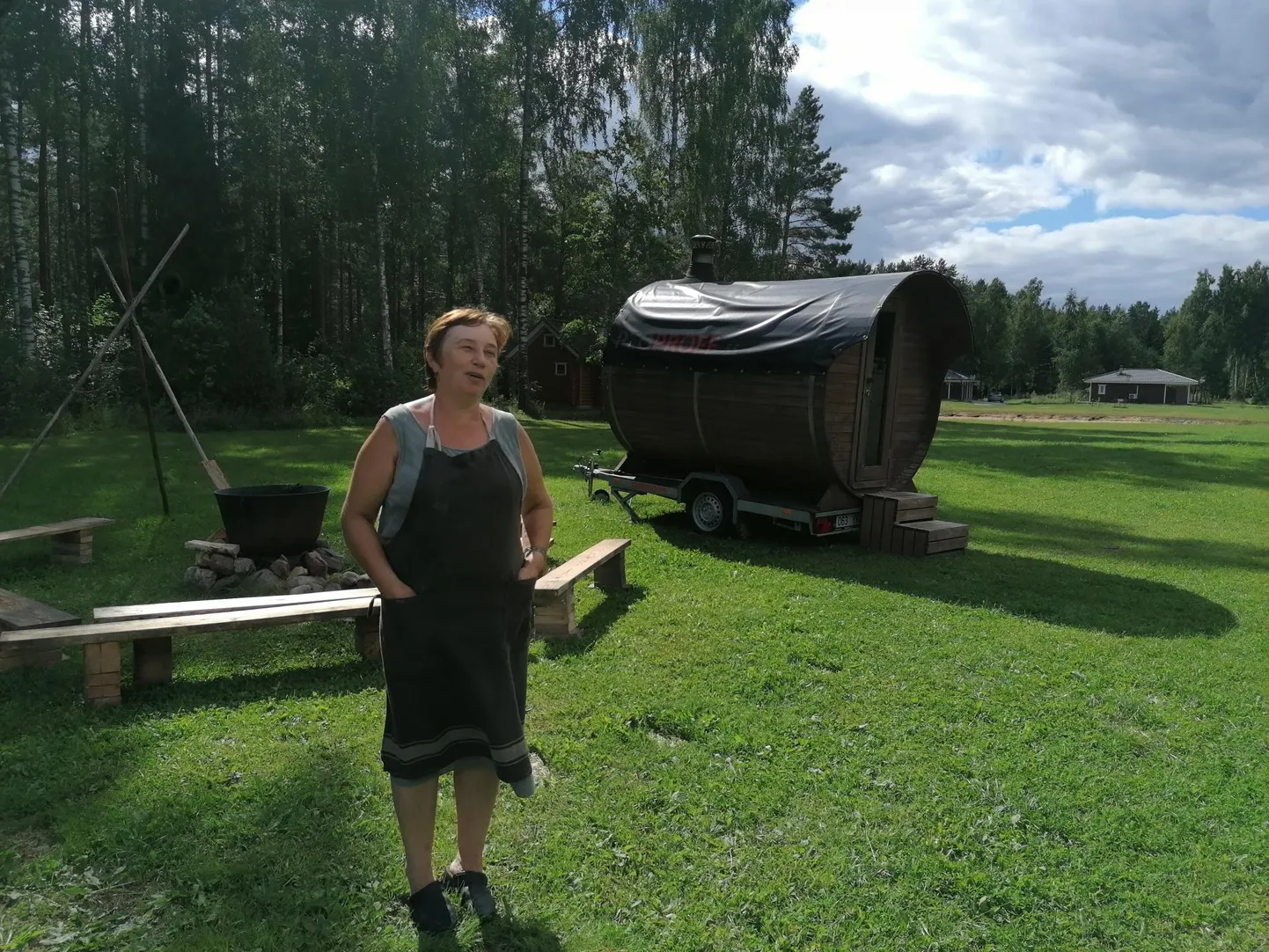 Kauksi puhkemaja perenaise Piret Talistu sõnul on tänavune suvi väga edukas olnud.