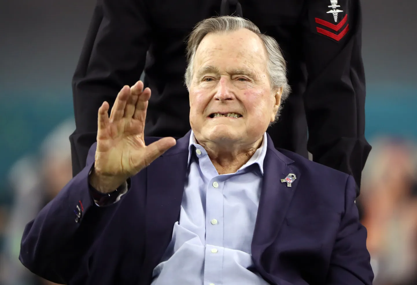 George H.W Bush veebruaris.