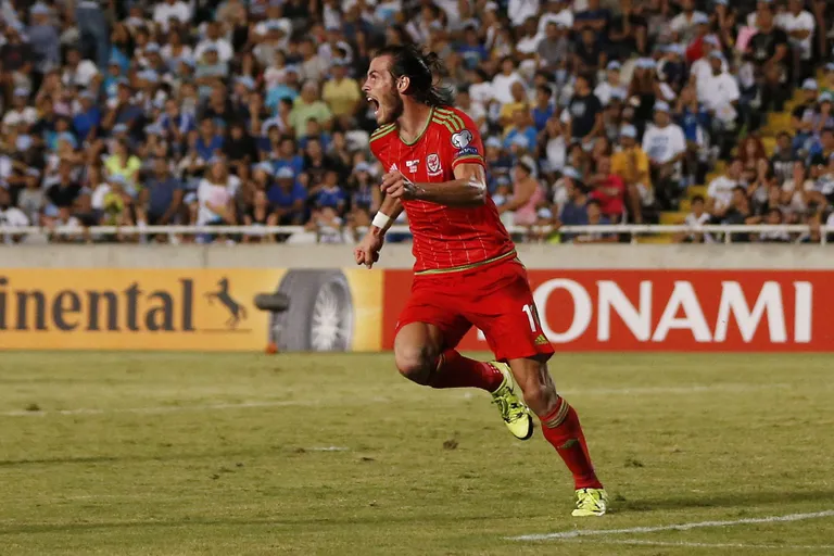 Gareth Bale'i hiline värav tõi Walesile järjekordse võidu. FOTO: Scanpix