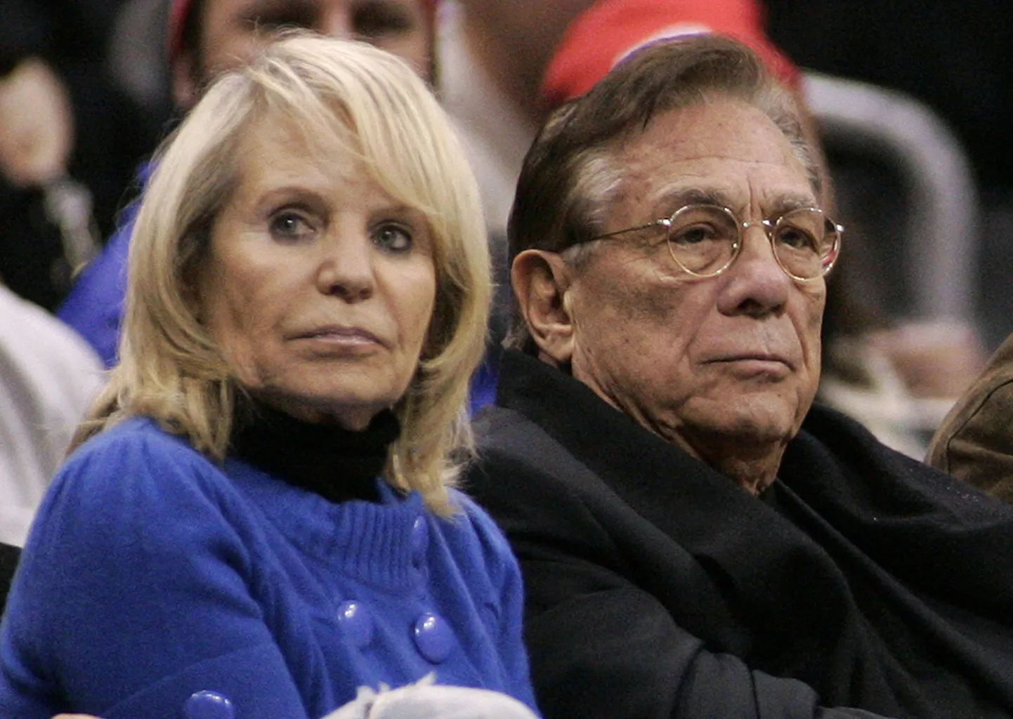 Donald Sterling ja tema naine Shelly.