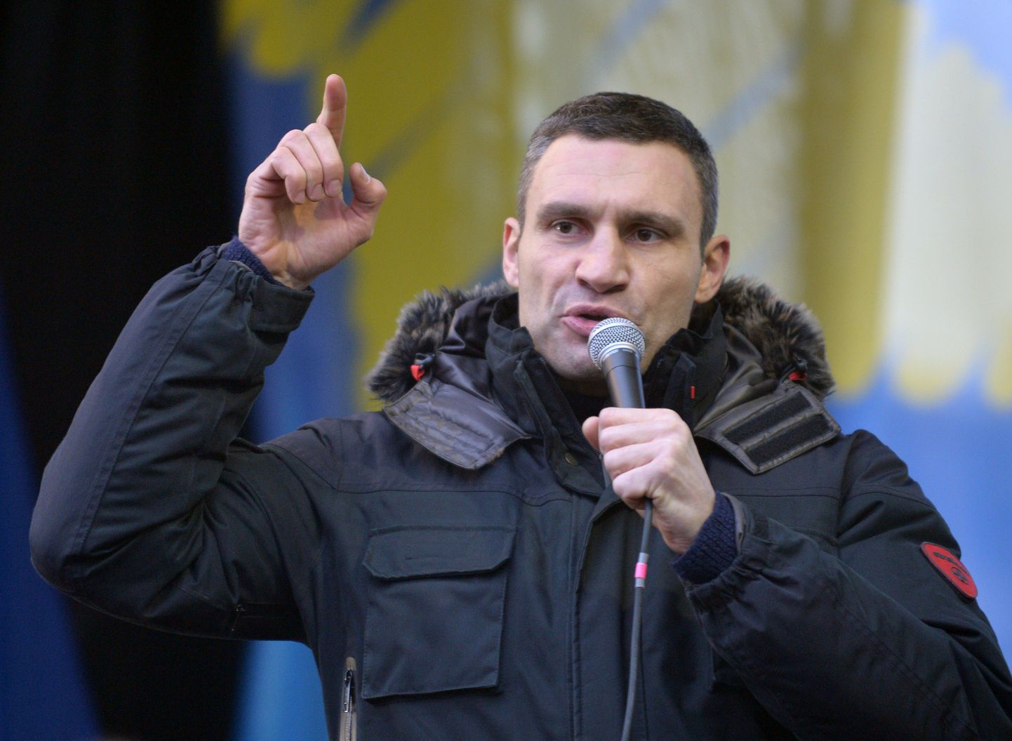 Ukraina opositsioonilise partei UDARi juht Vitali Klitško.