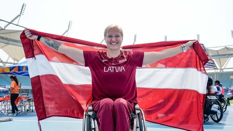 Diana Krūmiņa osvojila zlato na svetovnem prvenstvu v paravieglatlētiki v metu kopja