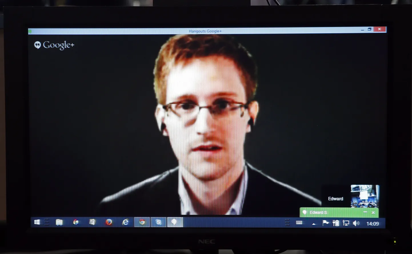 Edward Snowden.