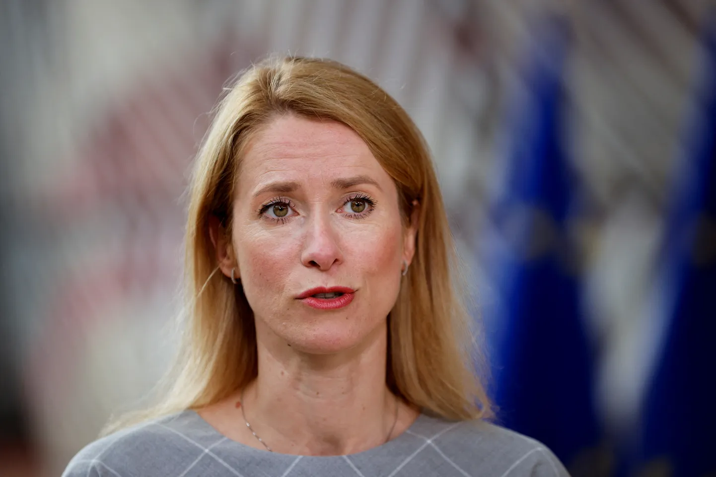 Igaunijas premjerministre Kaja Kallasa.