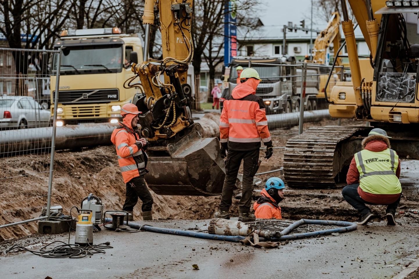 Nädalavahetusel Pärnus taas suletud Tallinna maantee, Jannseni ja Rääma tänava ristmiku ehitustöödega ollakse järje peal.