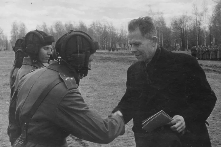 Hans Kruus 1940. aastatel.