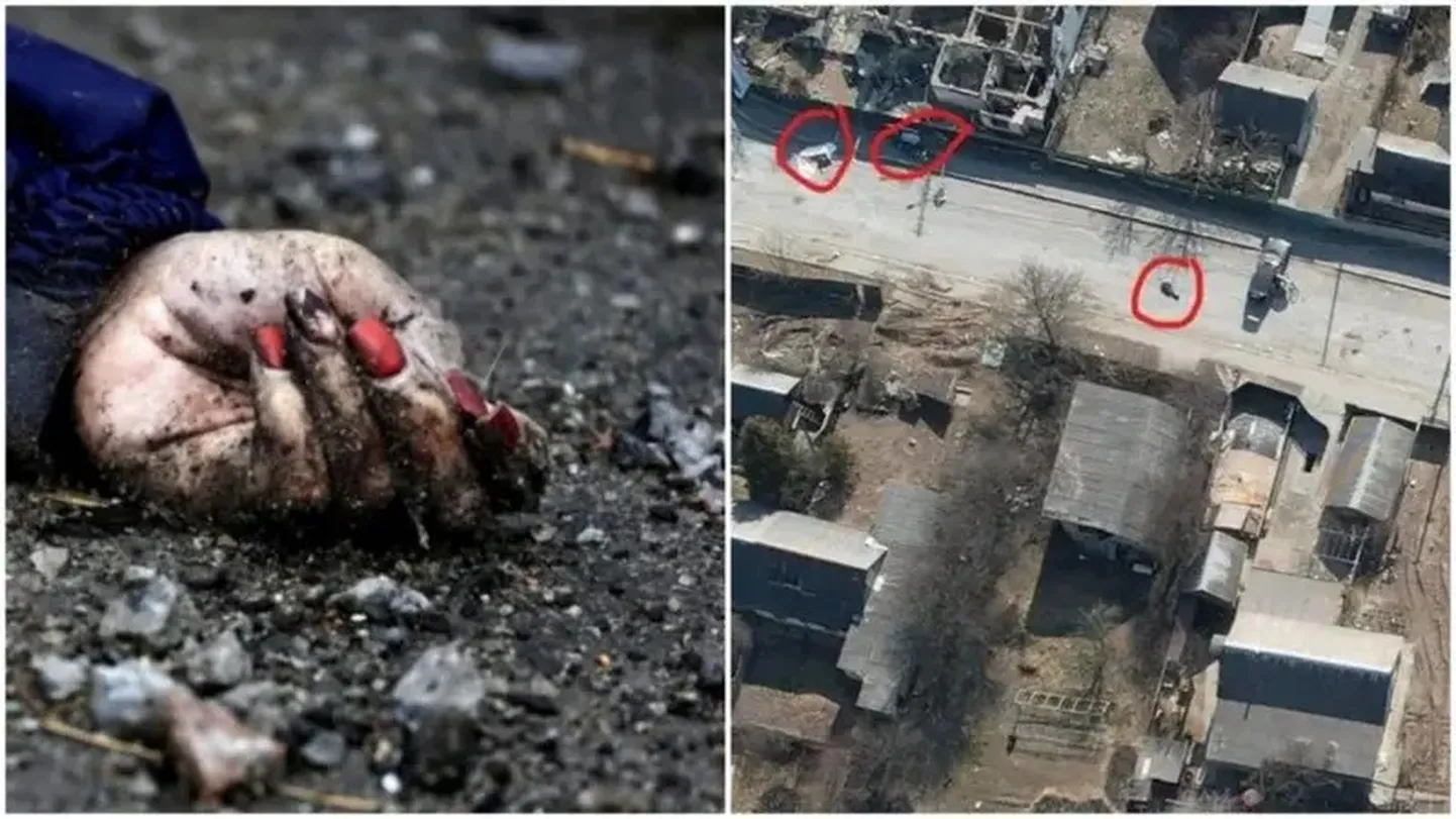 Фотография руки мертвой женщины на улице Бучи облетела весь мир и стала одним из символов военных преступлений России, совершенных во время наступления на Киев в марте 2022 года. Украинское следствие назвало имя российского военнослужащего, который мог отдать приказ открыть стрельбу.