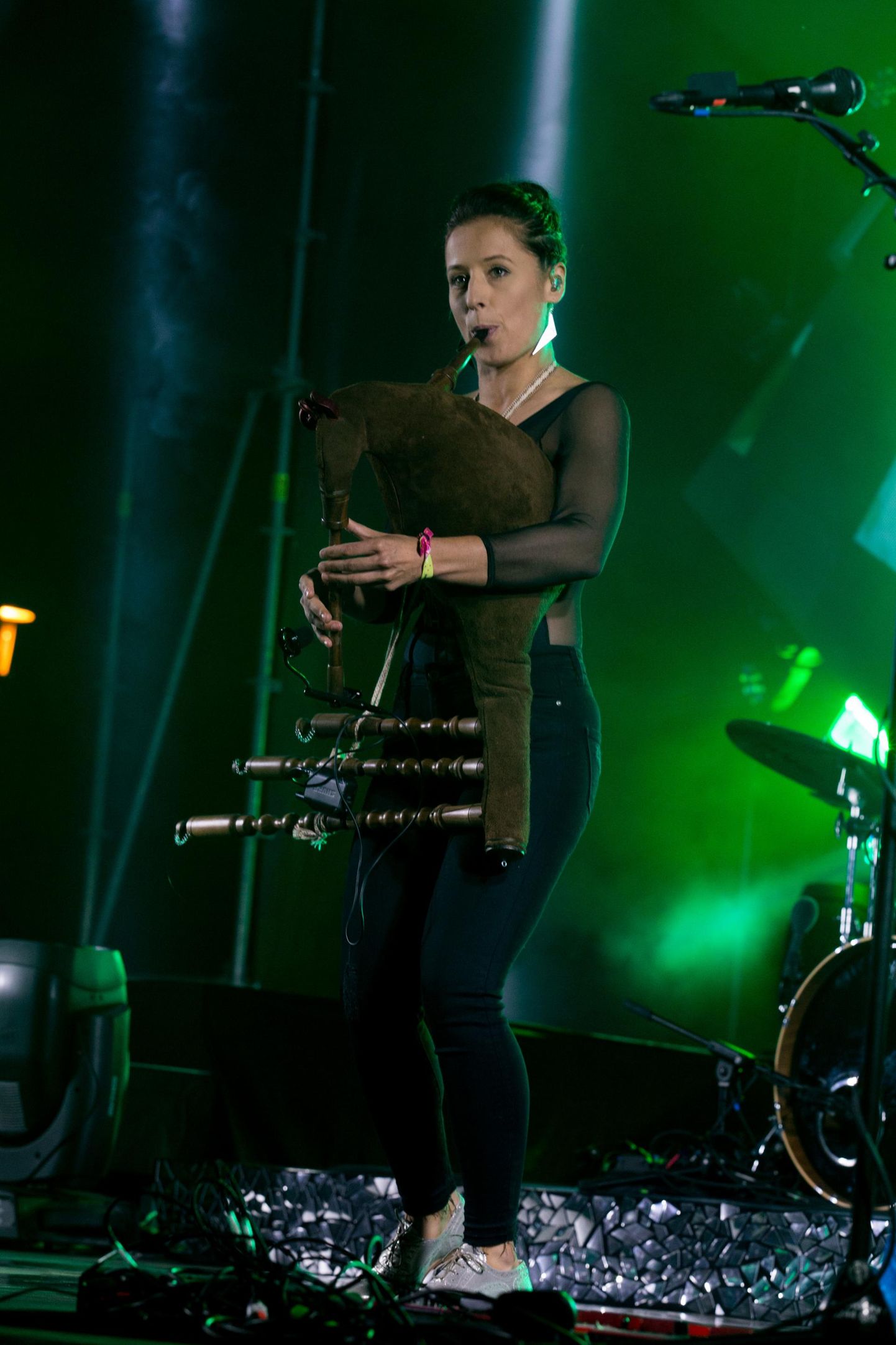 Sandra Vabarna 2016. aasta Viljandi pärimusmuusika festivalil
