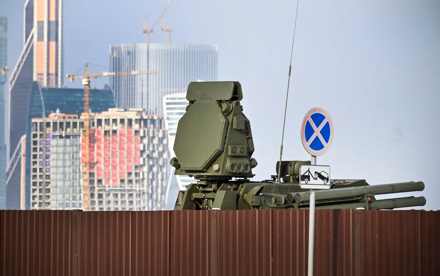 Vene õhutõrjesüsteem Pantsir. Foto on illustreeriv.