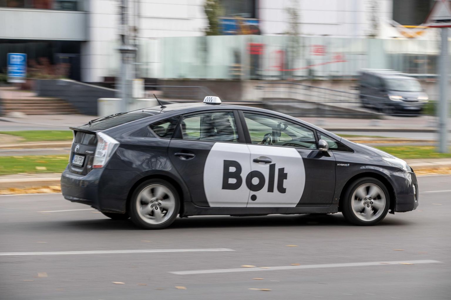 Такси фирмы Bolt.