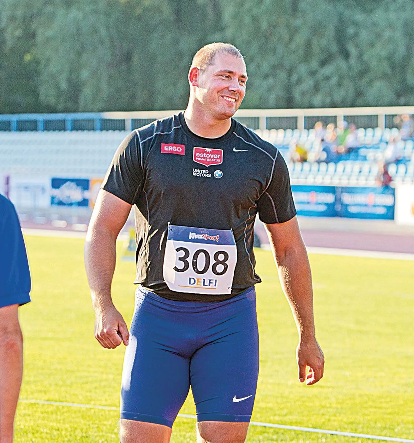 Värske Eesti meister Gerd Kanter.
