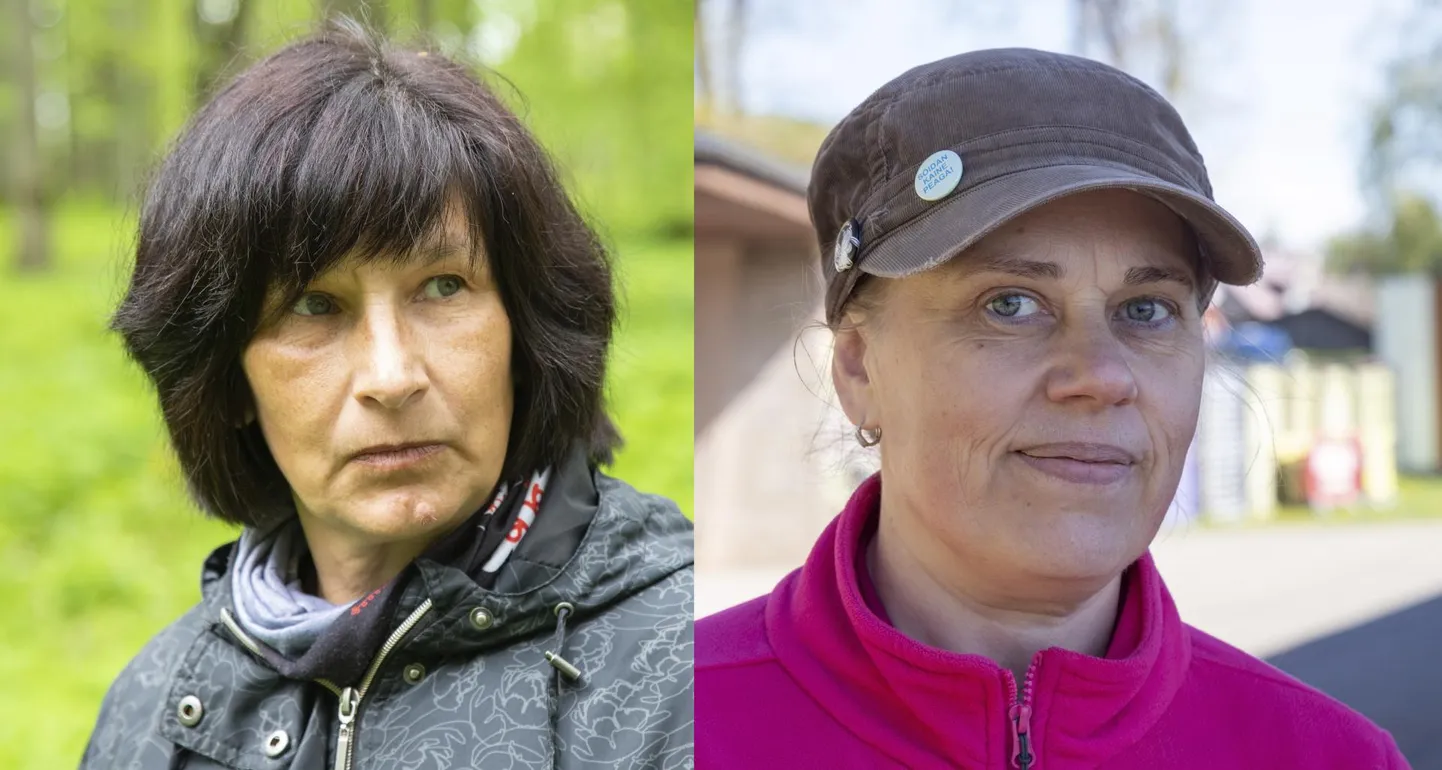 Urve Kass ja Kersti Puusild pälvivad ühiskonna tervist edendava tegevusega sotsiaalministeeriumi tänu.