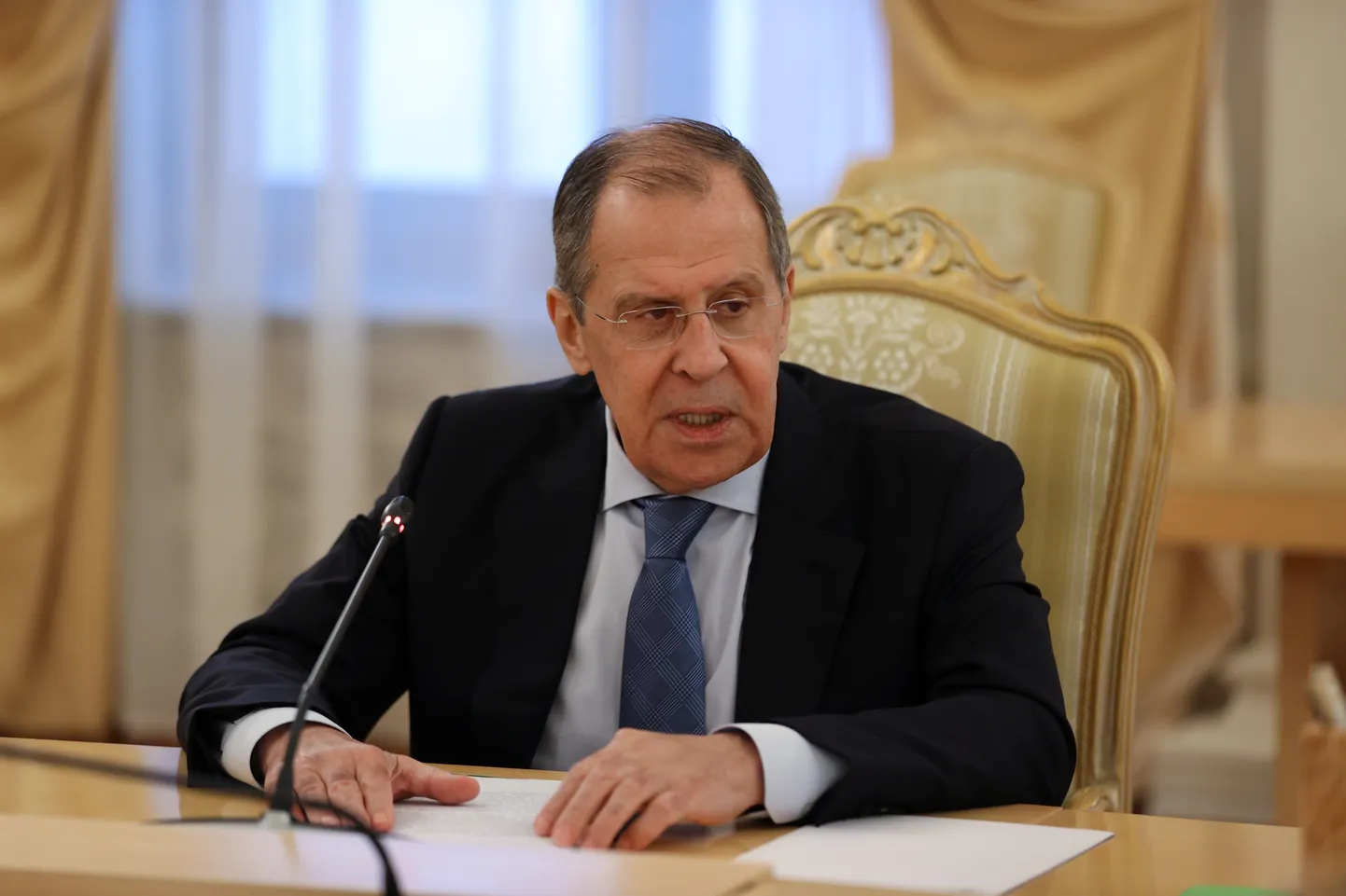 Министр иностранных дел России Сергей Лавров