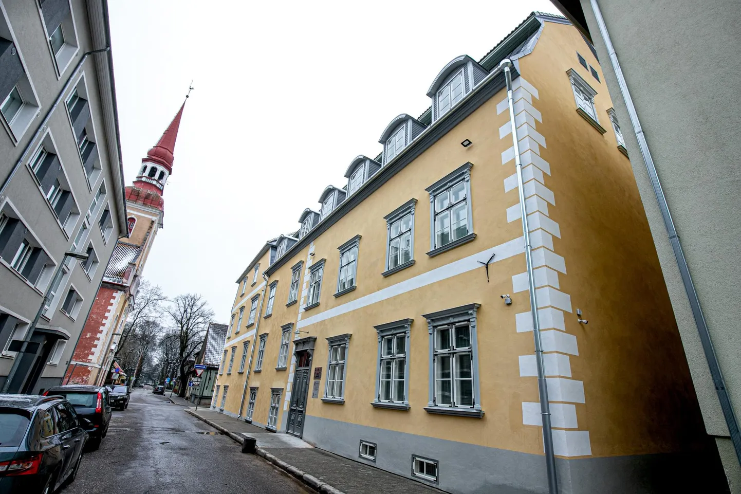 Kuninga 22, Pärnu linn, 7. november 2019, Pärnu maakohtu kohtumaja. Fotod: Urmas Luik.